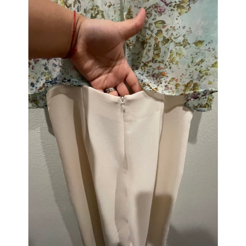 BCBGeneration Ivory Light Blue Jumpsuit - Picture 8 of 8